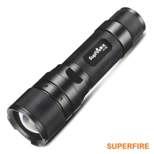 Lanterna 3W 260lm Zoom SUPERFIRE - (F3-XPE)