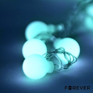 Luzes de Natal 100 LED Branco Frio Bolas Decorativas 10m - (FB102)