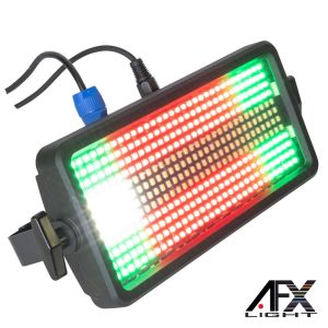 Estroboscópio C/ 236 LEDS RGB + 128 LEDS Brancos AFXLIGHT - (FLASH-COLOR-STROBE)