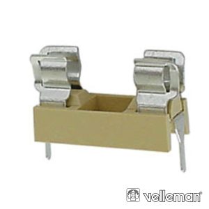 Suporte Fusíveis 5x20mm P/ Ci VELLEMAN - (FUSE/H)