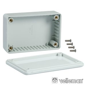 Caixa Abs Cinzento 95x48 X38mm - (G1068)