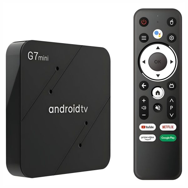 Box IPTV Android 11 AMlogic S905W2 4K 3D 2GB RAM 16GB ROM - (G7-MINI)