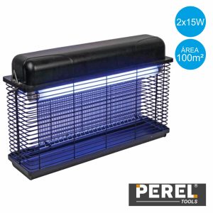 Mosquiteiro Eléctrico 2x15W Perel - (GIK11)