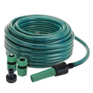 Mangueira de Jardim 15m C/ 4 Adaptadores 8bar - (GRD464)