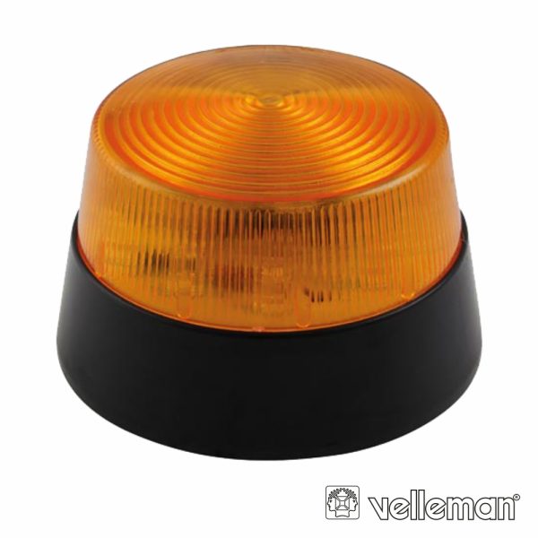 Sinalizador LED Intermitente Laranja 15 LEDS VELLEMAN - (HAA40AN)