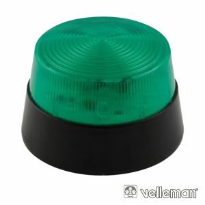 Sinalizador LED Intermitente Verde 15 LEDS VELLEMAN - (HAA40GN)