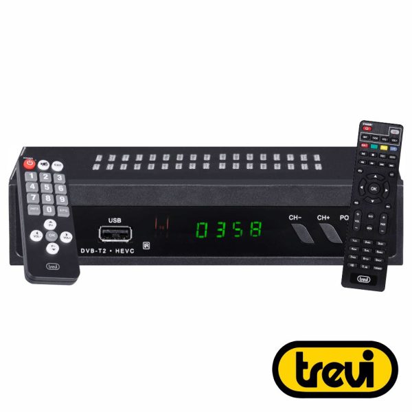 Receptor TDT Full HD 1080p DVBT-T2 2 Comandos TREVI - (HE-3378-T2)