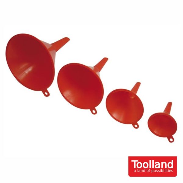 Conjunto de 4 Funis 45/65/90/110mm TOOLLAND - (HFUS1)