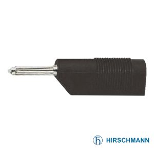 Ficha Banana Preta Hirschmann - (HM1400)