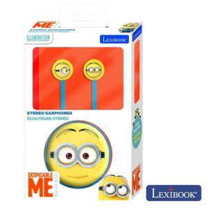 Auscultadores C/ Fios Stereo Mic Minions Lexibook - (HP008DES)