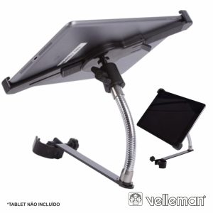 Suporte P/ Tablets Universal VELLEMAN - (HQMS10007)