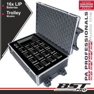 Carregador De Baterias Inteligente P/ 16 Baterias - (HT-2288B)