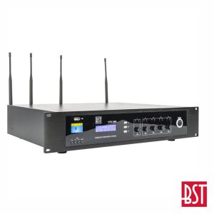 Sistema de Conferência Profissional UHF C/ Gravação USB BST - (HTX-28R)