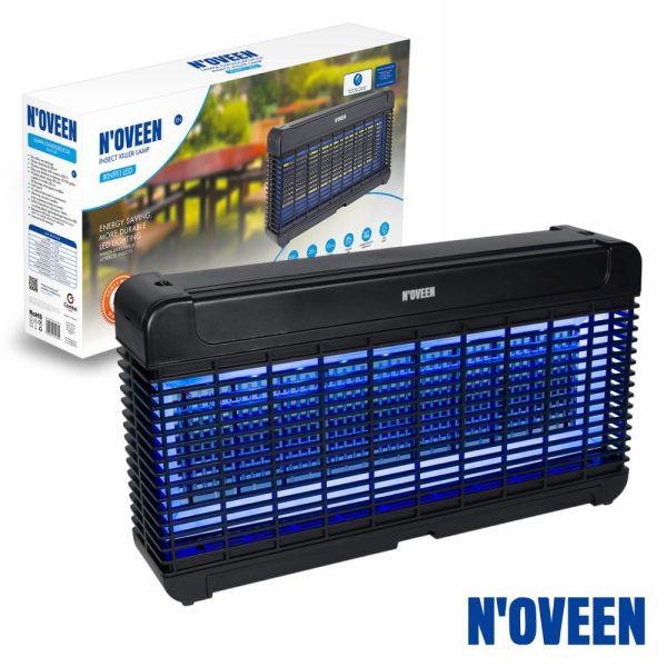 Mosquiteiro Eléctrico LED 13W 300m2 NOVEEN - (IKN911)