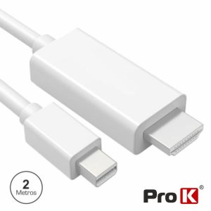 Cabo Mini Displayport Macho / HDMI Macho 1.8m - (INF-MDISPLAYHDMIM)