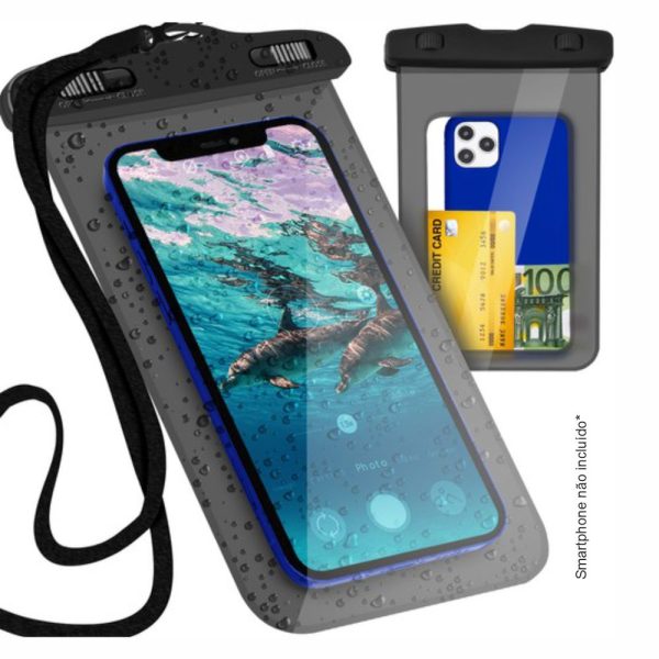 Capa Impermeável P/ Smartphone Até 5.5" - (INVGB068)