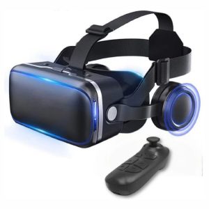 Óculos de Realidade Virtual 3D C/ Comando P/ Smartphone - (INVGB078)