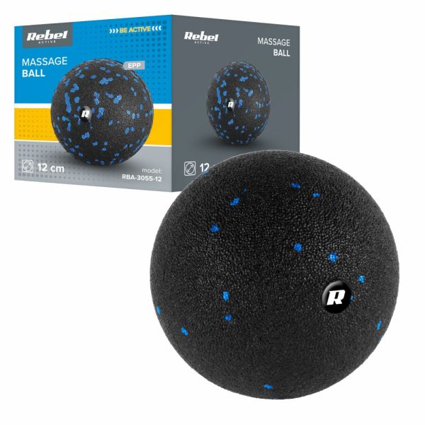 Bola de Massagem Lisa 12cm REBEL - (INVGB899)