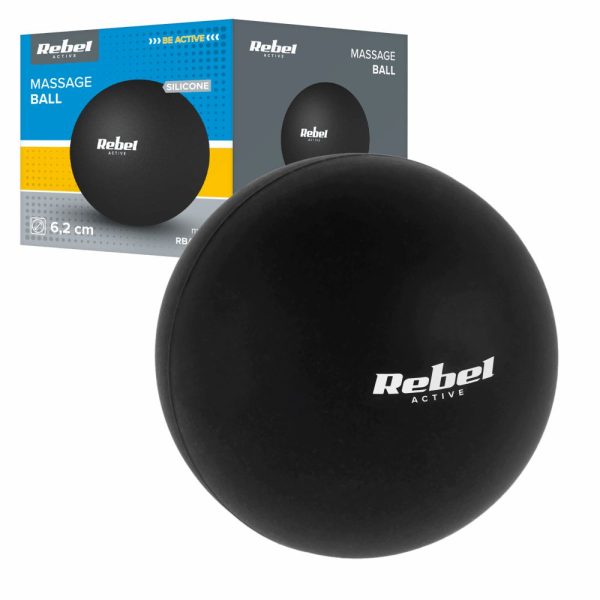 Bola de Massagem Lisa 6.25cm REBEL - (INVGB907)