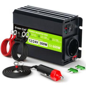 Conversor DUO 12V/24V-230V 300W Onda Modificada PD 45W QC3.0 - (INVGC1224M300DUO)