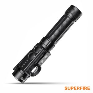 Lanterna 7W+5W 450lm+380lm IP44 SUPERFIRE - (J05)