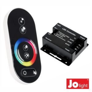 Controlador P/ Fita LEDS RGB 12V/24 C/Comando Touch Jolight - (JO-CONTR-233)