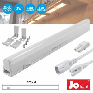 Armadura LED 8W 57cm IP20 4000K 720lm JOLIGHT - (JO302/022NW)