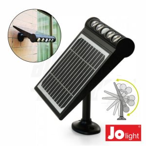 Candeeiro Solar LED 8W IP65 C/ Sensor Movimento PIR JOLIGHT - (JO460NW)