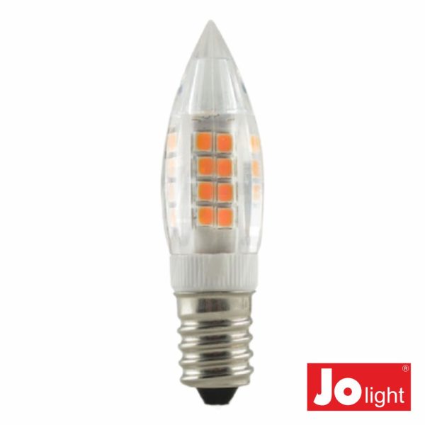 Lâmpada E14 3.5W 24V 51 LEDS 3000K 420LM JOLIGHT - (JO551/53WW)