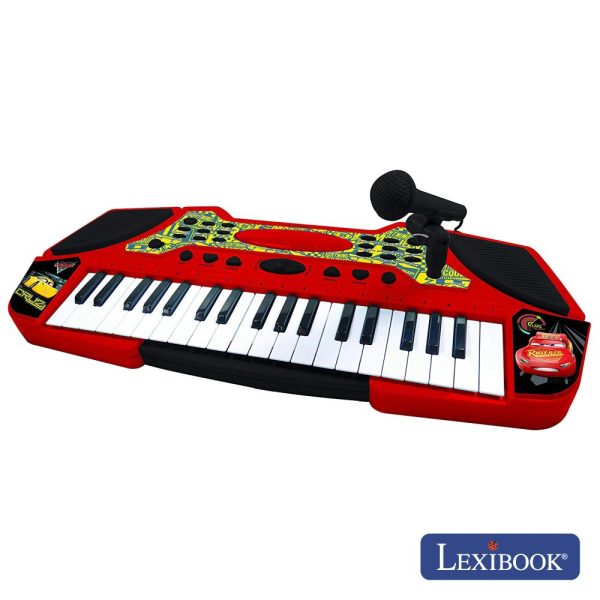 Orgão Teclado Elétrico Musical E Faixas Cars Lexibook - (K710DC)