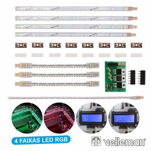 Faixas LED RGB P Impressora 3d K8400 VELLEMAN - (K8403)