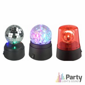 Conjunto de 3 Efeitos Luz PARTY - (KIDZ-PARTY)