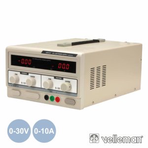 Fonte De Alimentação Digital 0-30V / 0-10a VELLEMAN - (LABPS3010)