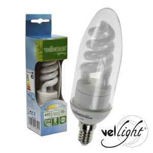 Lâmpada E14 11W=60W 230V Eco Vela 450lm 2700k - (LAE2D3N)