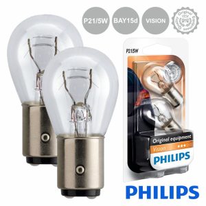 Lâmpada P/ Automóvel 12V P21/5W Bay15d Vision 440lm Philips - (LAMP-P21/5W-PH)