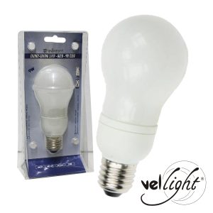 Lâmpada E27 9W=45W 230V Eco Globo 405lm 2700k - (LAMP9WES-B)