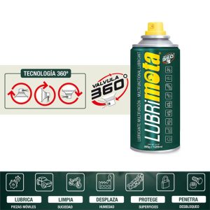 Spray Lubrificante Multifunções 125ml MOTA - (LB125)