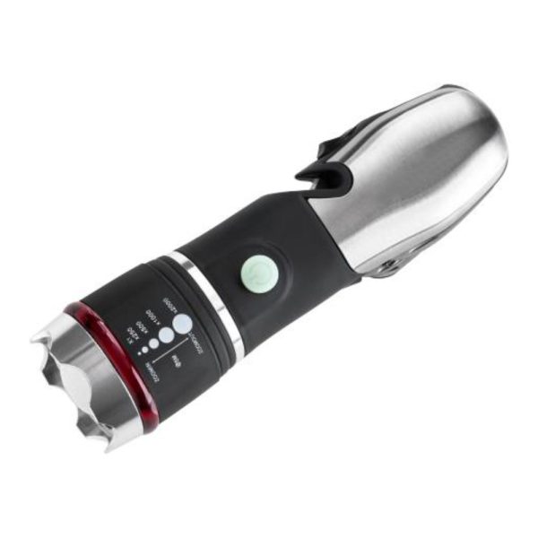 Lanterna LED Multifunções 3W 3 Modos 120lm - (LED-TORCH)