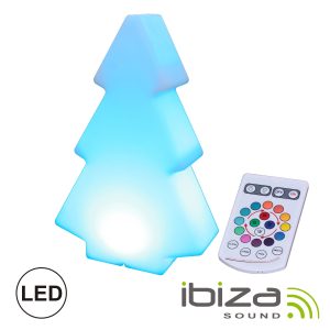 Árvore Natal Iluminada C/ LED RGB Comando IP65 IBIZA - (LED-TREE-S)