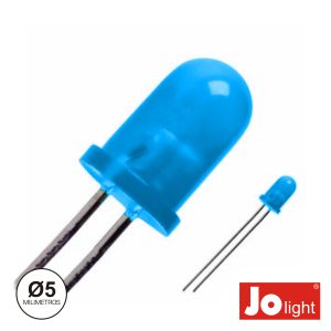 LED 5mm Azul Difuso Intermitente Jolight - (LL0540B-D)