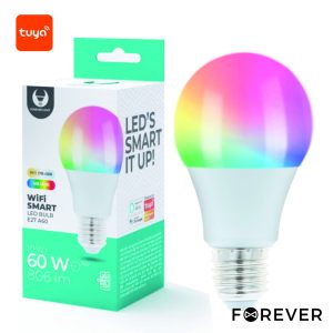 Lâmpada E27 10W 230V Globo RGB 806lm WiFi TUYA - (LLE27G10RGB(F))