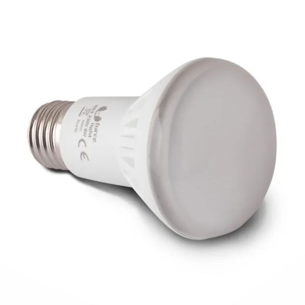 Lâmpada E27 8W R63 230V LEDS 3000K 640lm - (LLE27R7WW(F))