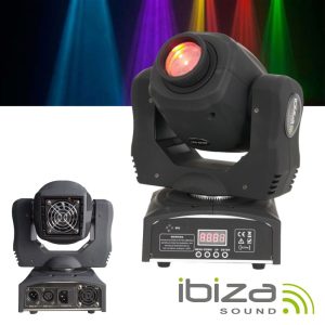 Moving Head Mini RGBW DMX IBIZA - (LMH50LED)