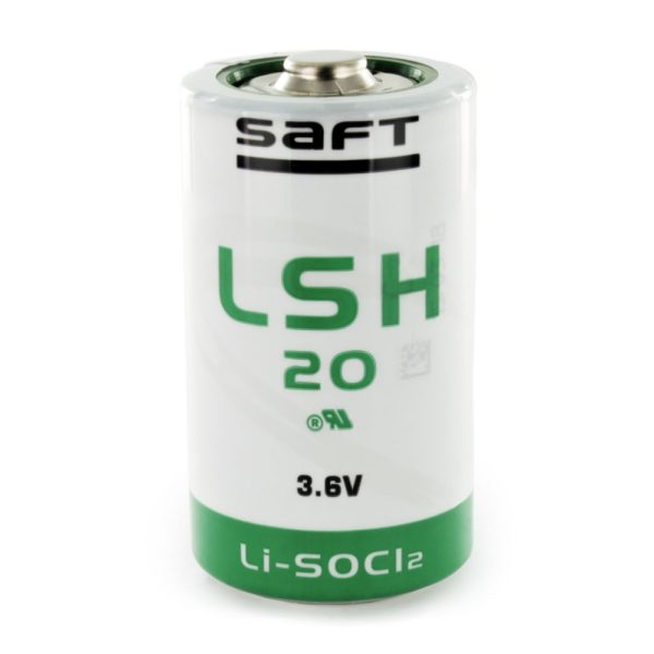 Pilha Lítio H20 3.6V 13000mAh SAFT - (LSH20)