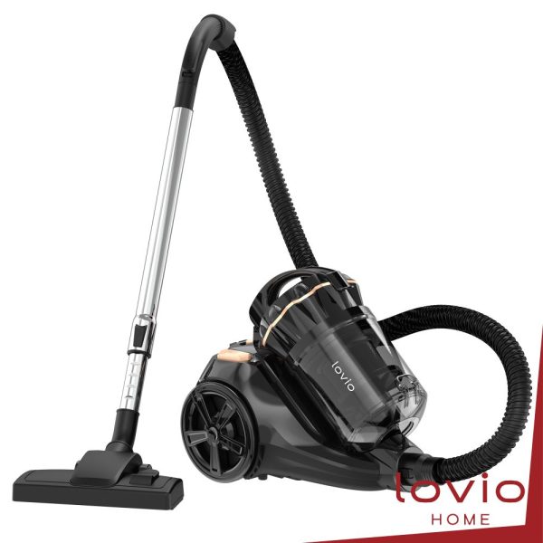 Aspirador Ciclónico S/ Saco VacuuFlex L 899W Preto LOVIO - (LVCVC002)