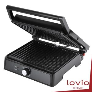 Grelhador Elétrico C/ 2 Posições de Grelhar 2000W LOVIO - (LVEG001BK)