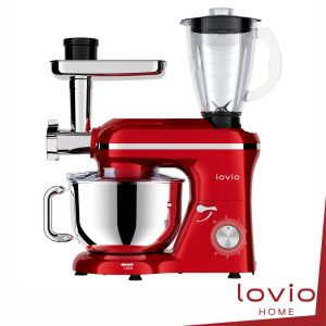 Robô de Cozinha Multifunções 1900W C/ Acessórios LOVIO - (LVSTM02PRD)