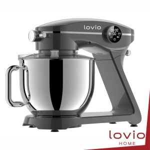 Robô de Cozinha 1800W C/ Taça Inox 6.5L Cinzento LOVIO - (LVSTM03PGY)