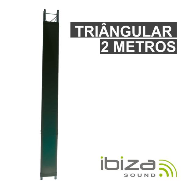 Licra P/ Estruturas Triângulares 290mm C/ 2m 190g/M² IBIZA - (LYCRA-TRI-2M-BK)