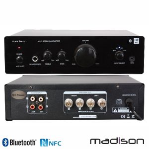 Amplificador Stereo Hifi 2x50W NFC/BT Madison - (MAD1000)